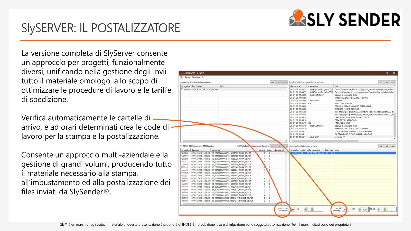 Slide background